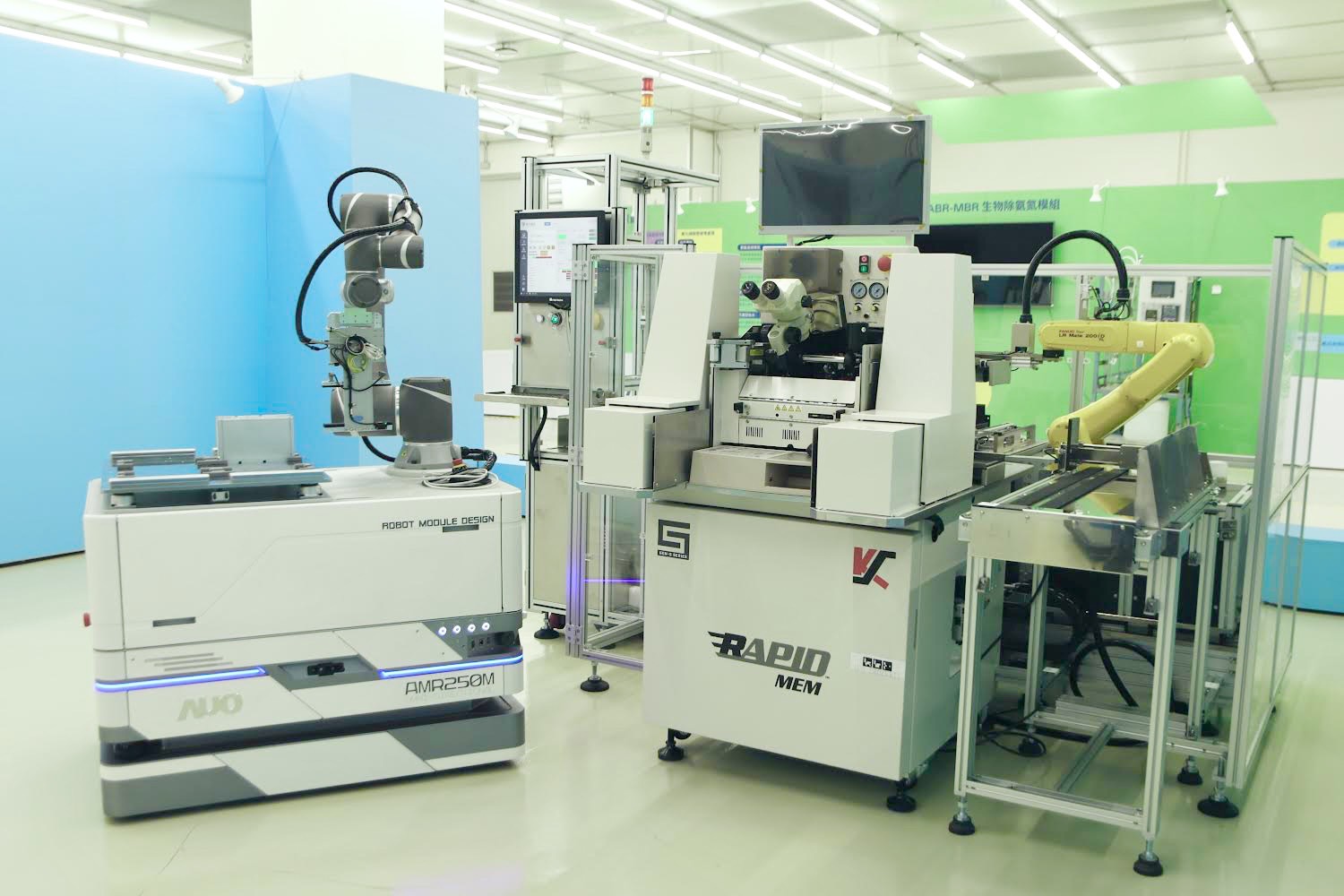 友達數位攜手半導體設備大廠K&S及夥伴樂宇精密，針對半導體封裝場域痛點，提供iAMHS一站式解決方案，創造產能提升至少10%的效益